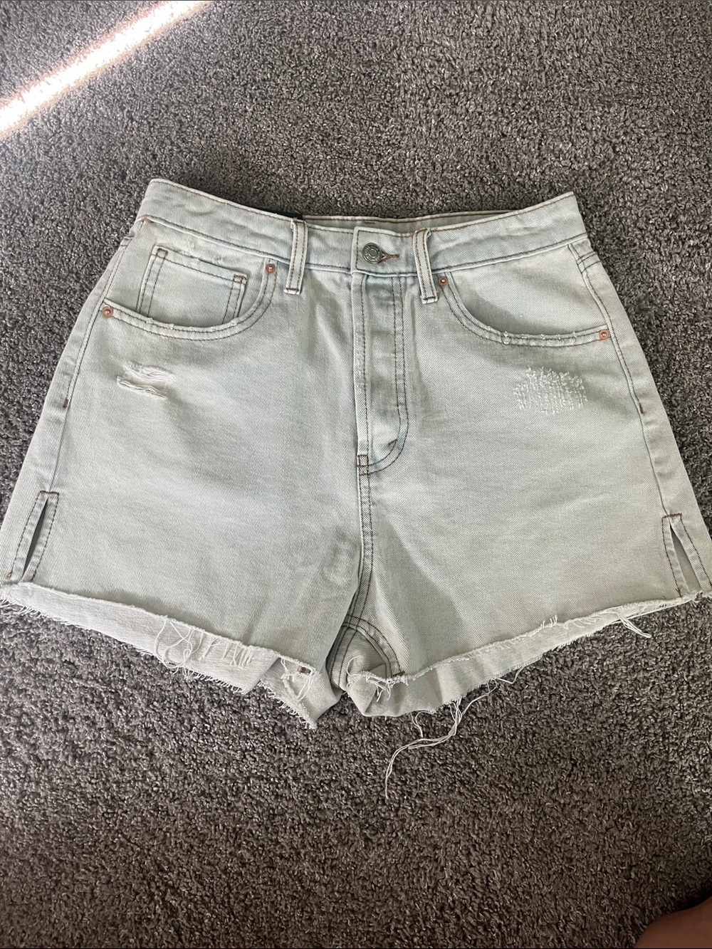 Wild Fable Light wash High-Rise Denim Shorts - Women's